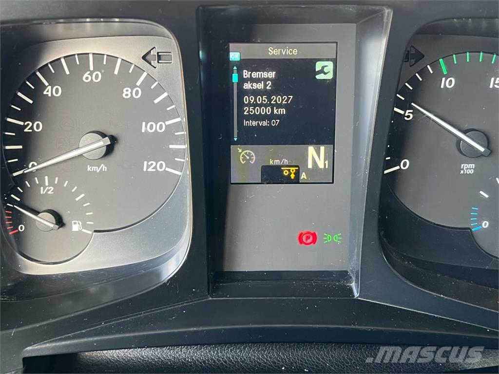 Mercedes-Benz Arocs 3246 LK 8X4 - HMF 3220RCS Kabelløft lastebiler