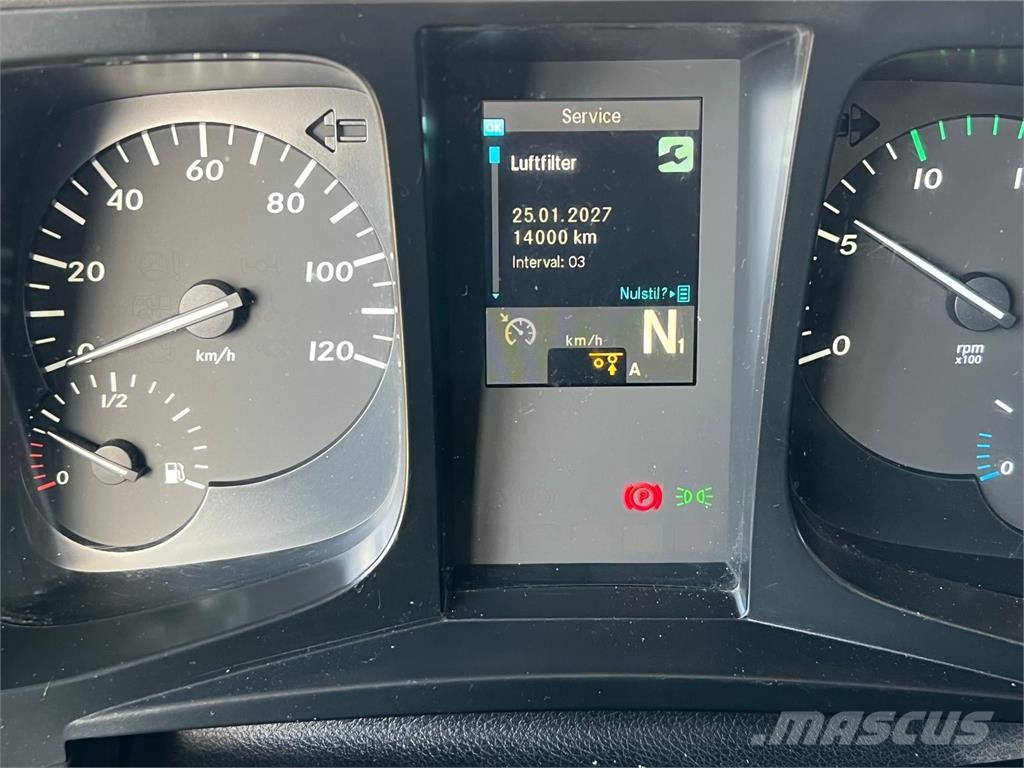 Mercedes-Benz Arocs 3246 LK 8X4 - HMF 3220RCS Kabelløft lastebiler