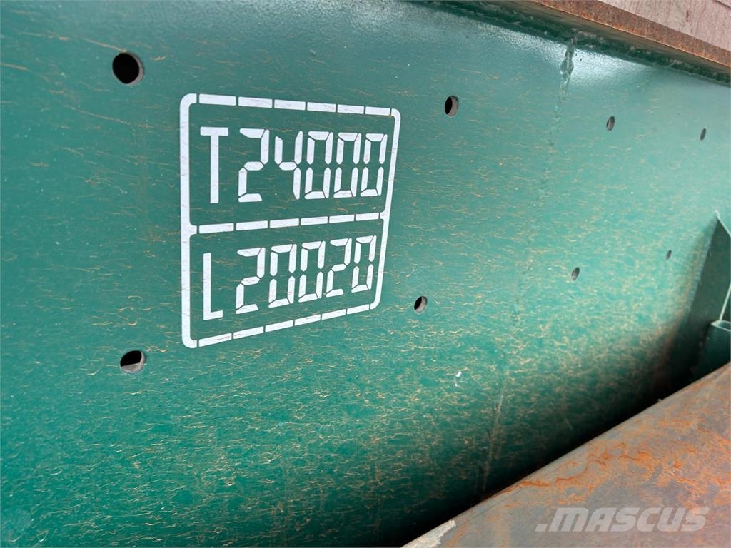 MTDK 6,0 - 7,0 mtr containere uden tip Otros remolques