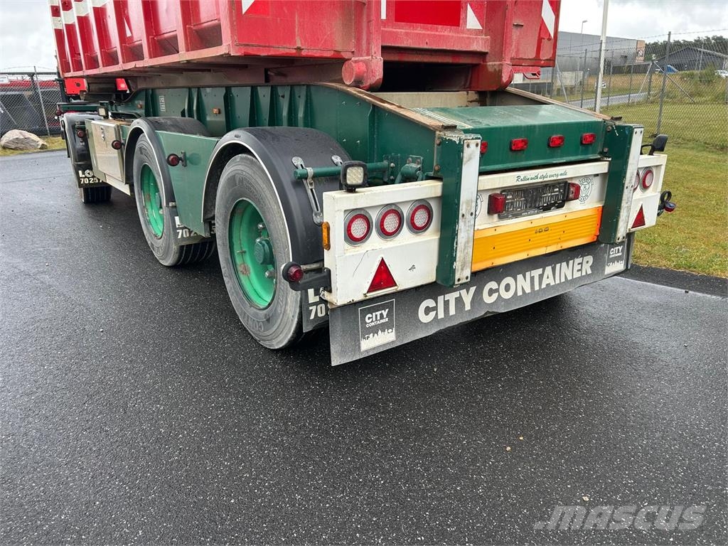MTDK 6,0 - 7,0 mtr containere uden tip Otros remolques