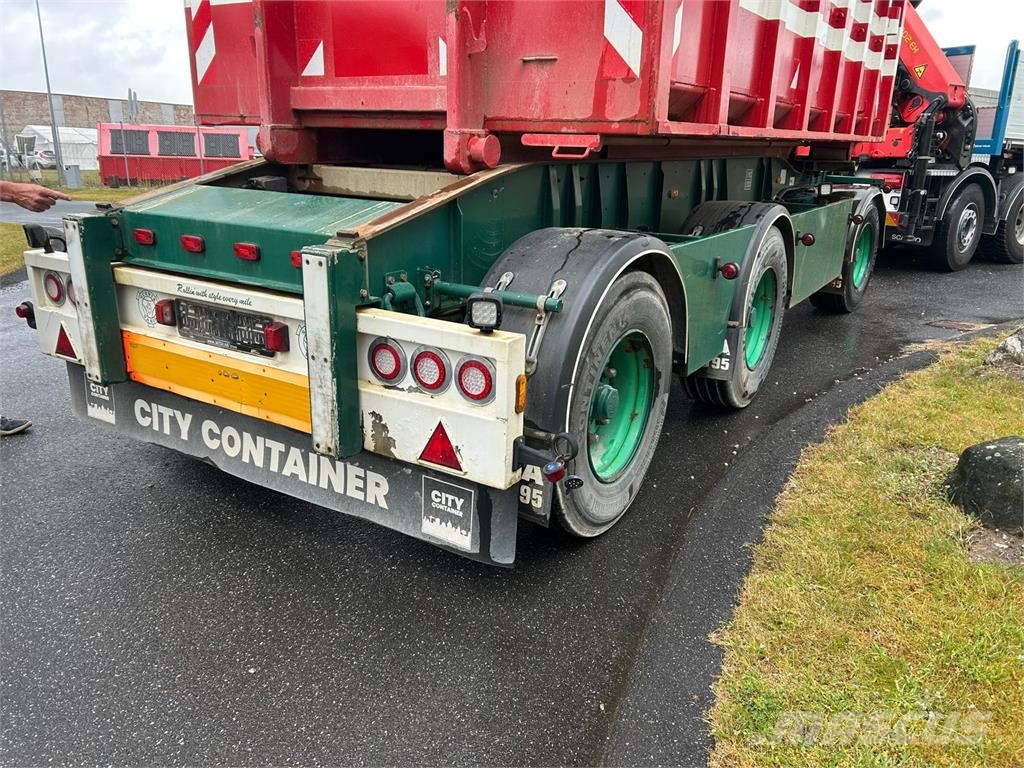 MTDK 6,0 - 7,0 mtr containere uden tip Otros remolques