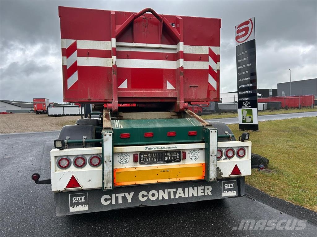 MTDK 6,0 - 7,0 mtr containere uden tip Otros remolques