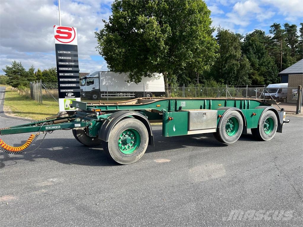 MTDK 6,0 - 7,0 mtr containere uden tip Otros remolques