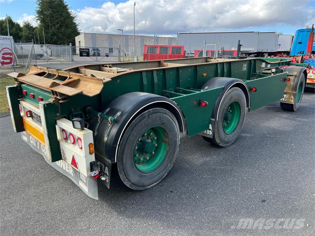MTDK 6,0 - 7,0 mtr containere uden tip Otros remolques