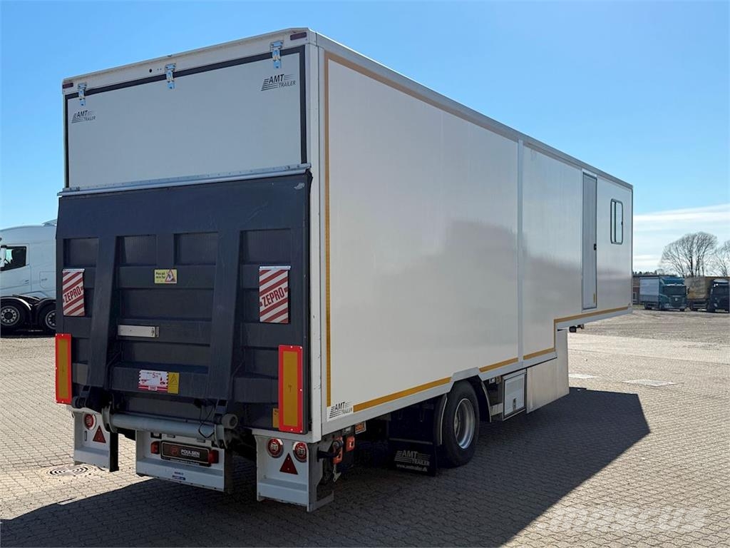 MTDK 7,7 mtr special trailer living + andet Autres semi remorques