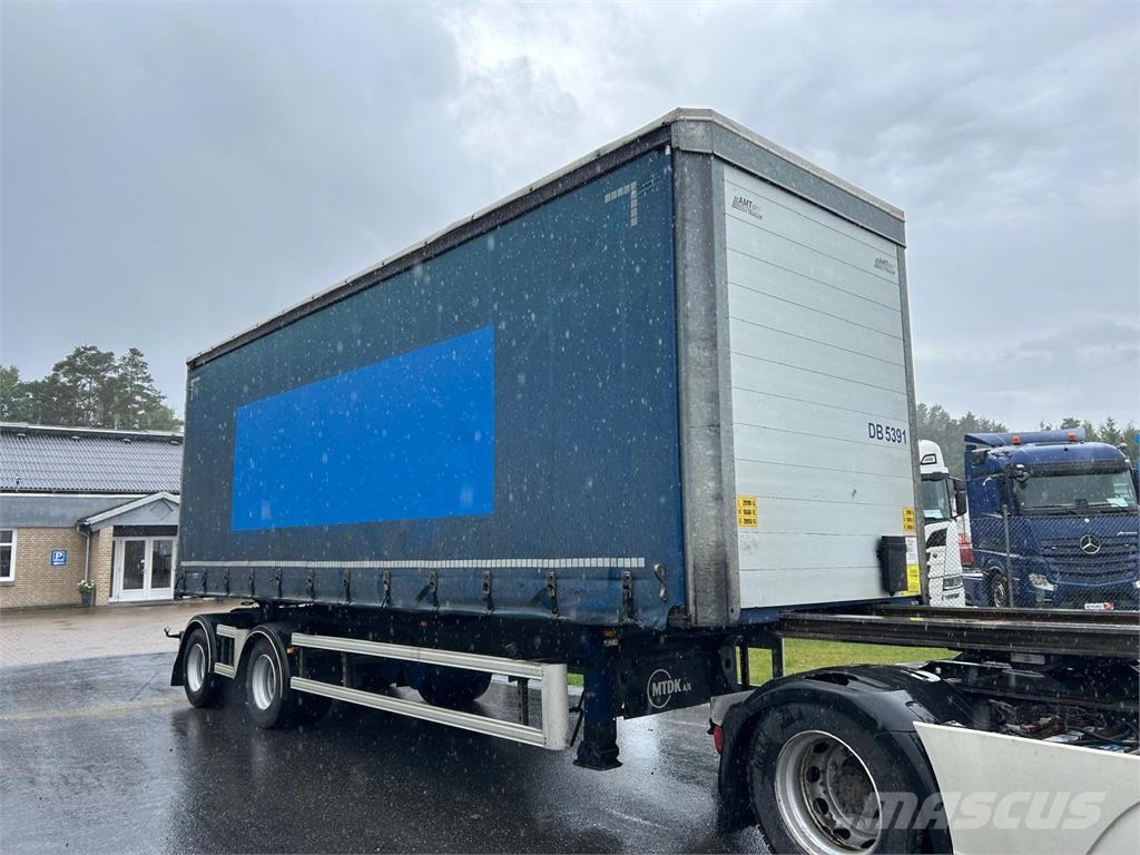 MTDK 8,1 mtr - LG300 gardin link trailer 20 pallers 기타 세미 트레일러