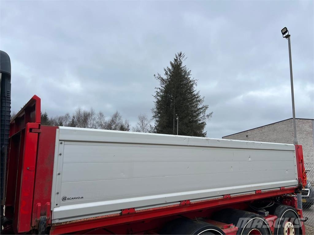  Pol Osteg 6,1 mtr hel side pendel - aut bagsmæk Cajas de tráiler