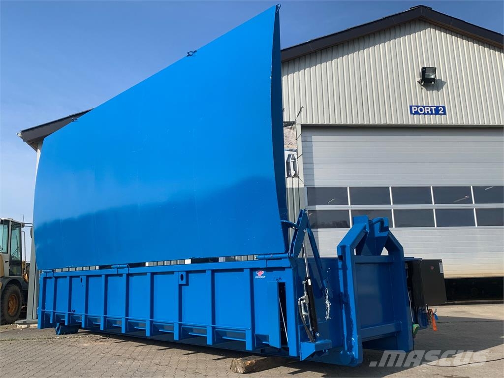 Scancon 12m3 container m-hydraulisk låg- Model SHL 特种集装箱