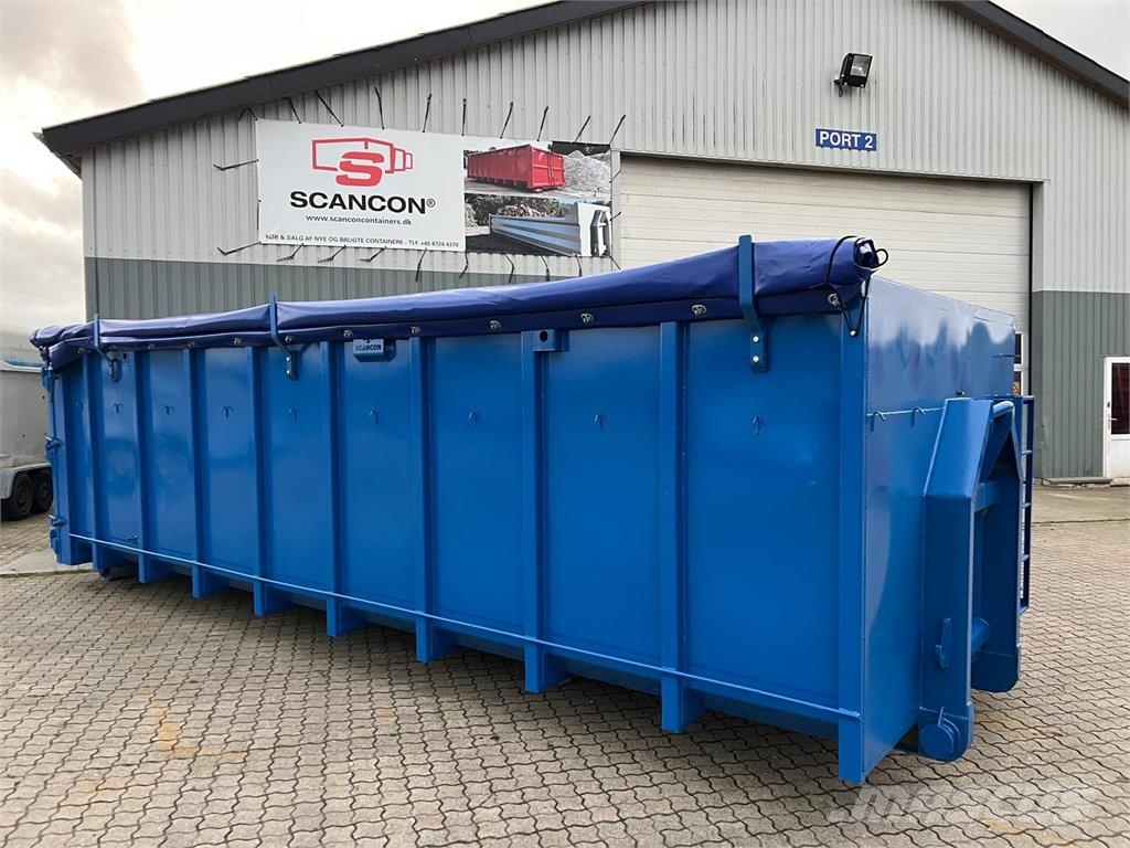 Scancon S6627K combi bagsmæk + rullepresenning Platformos
