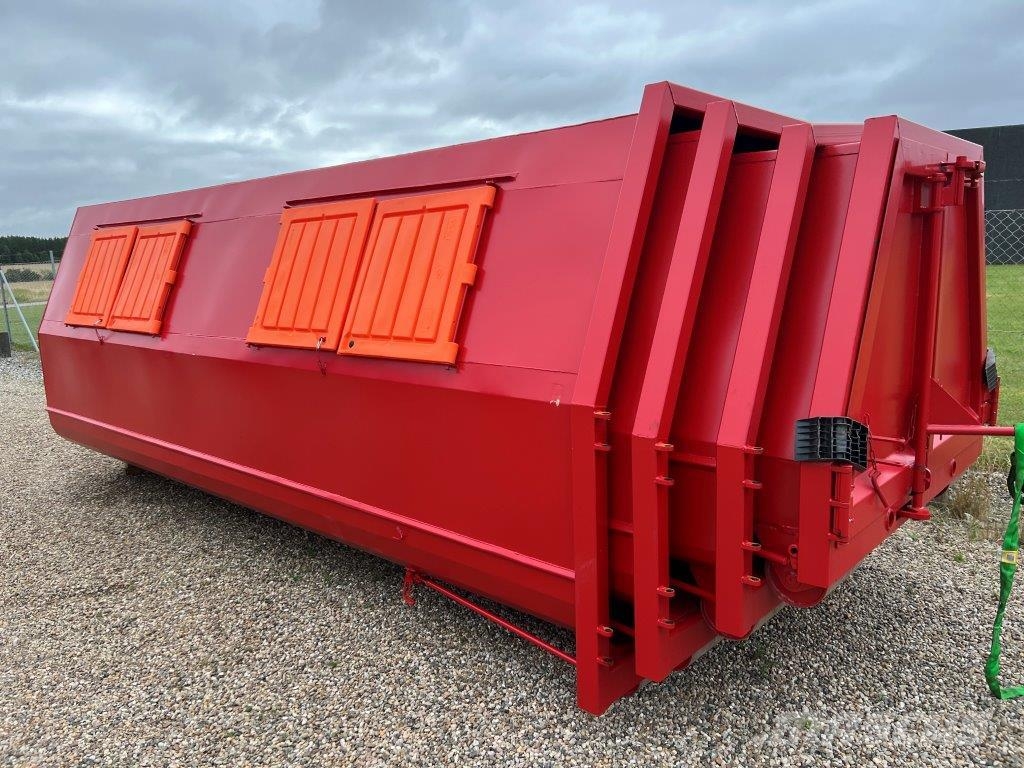  Scancon SL6013 - 6000mm lukket container 13m3 Abrollkipper