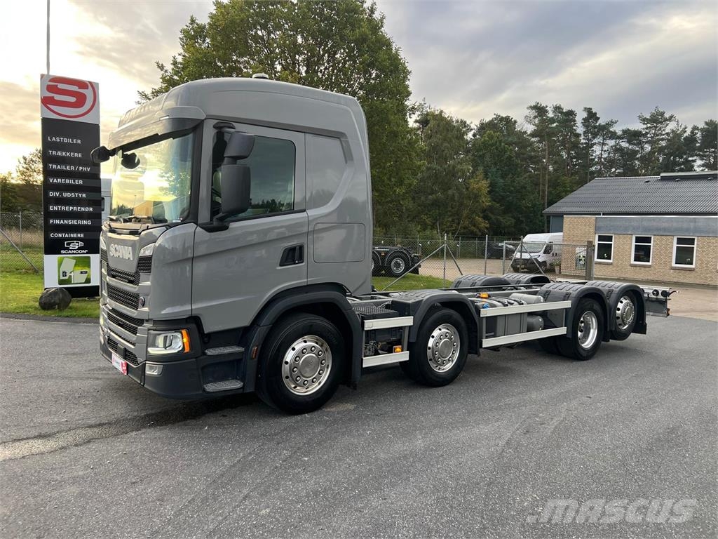 Scania G450 B 8x2*6 NB - ADR chassis Chassis met cabine