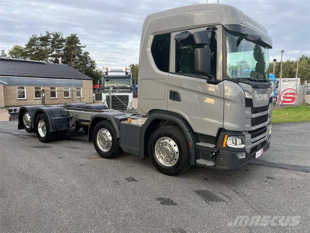 Scania G450 B 8x2*6 NB - ADR chassis Chassis met cabine
