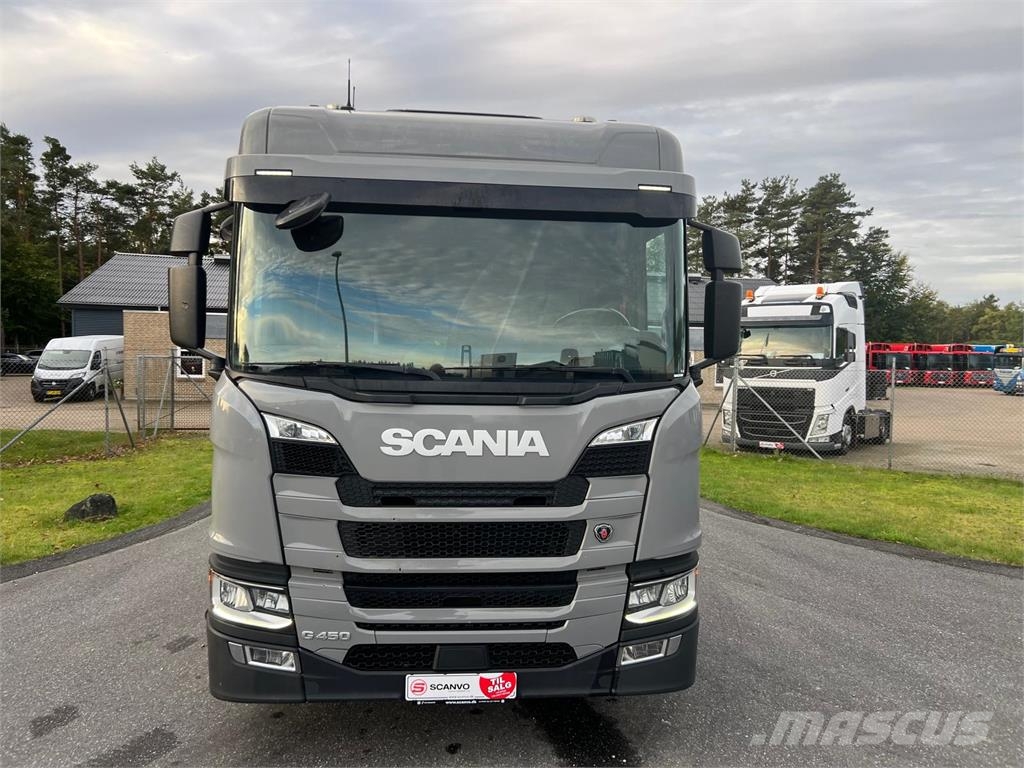 Scania G450 B 8x2*6 NB - ADR chassis Chassis met cabine