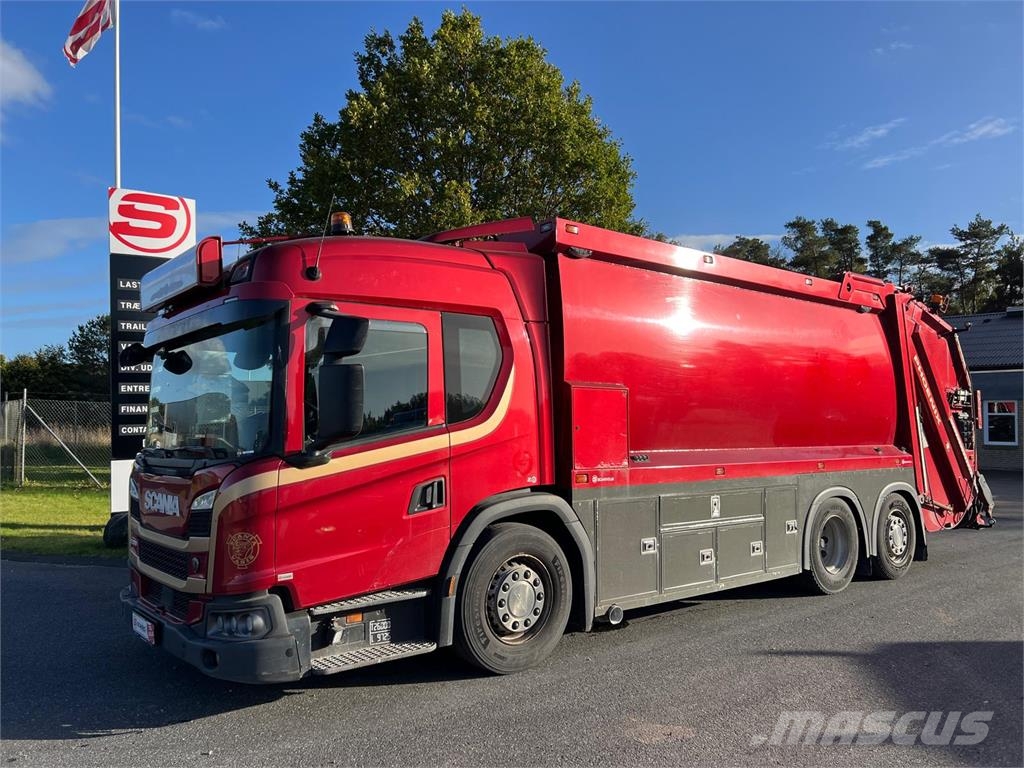 Scania L 360 B 6x2*4 LB 1 kammer indurtri Renovationslastbiler