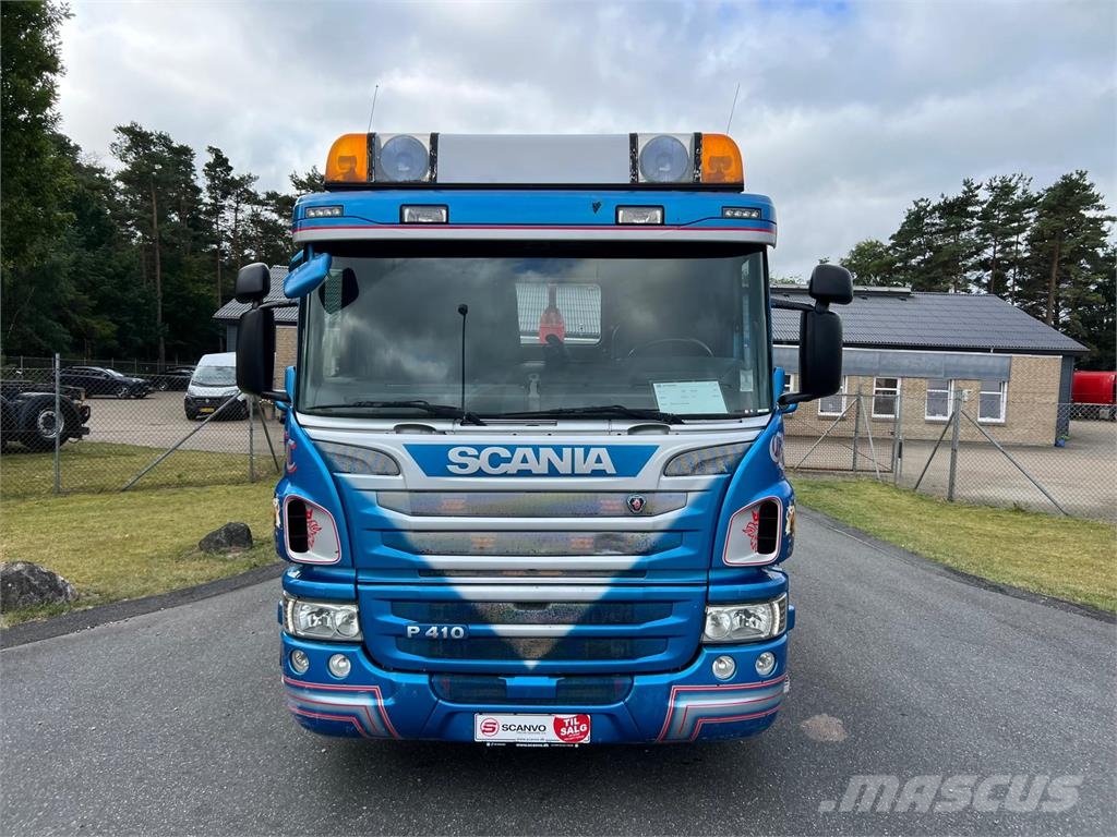 Scania P410 LB 6x2*4 HNB Rol kiper kamioni sa kukom za podizanje tereta