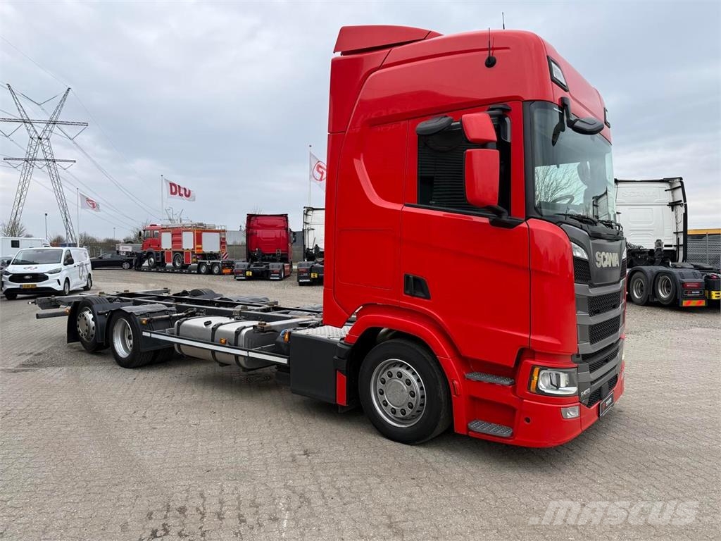 Scania R410 B 6x2*4 LB Lastbiler med containerramme / veksellad