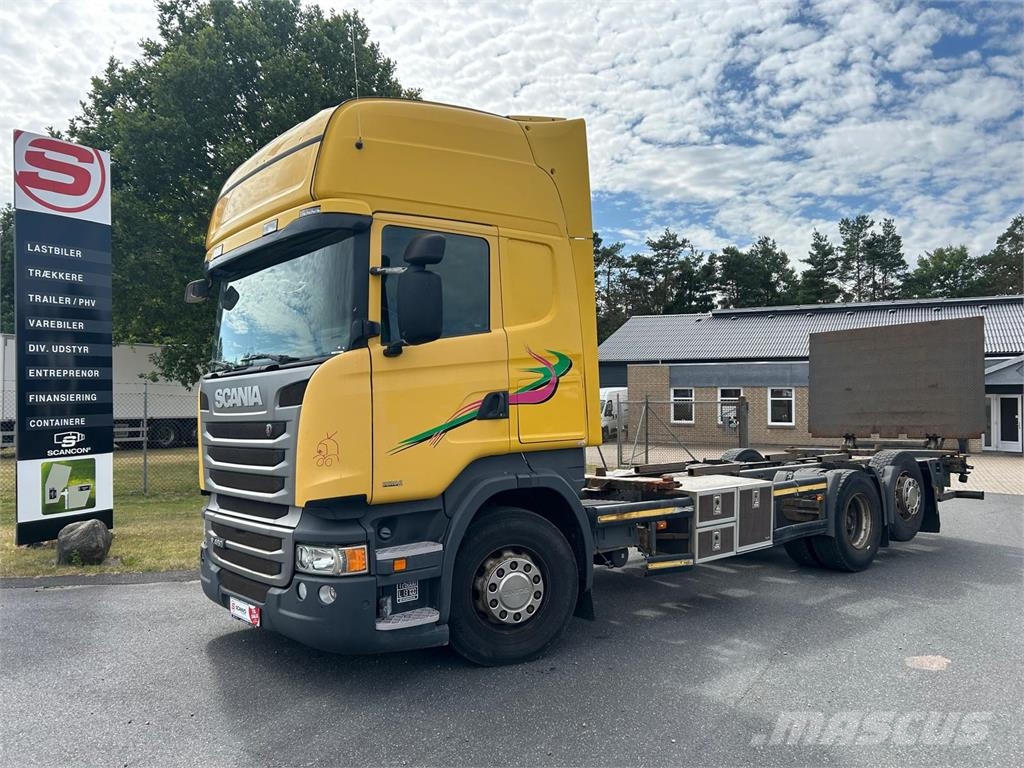 Scania R450 LB 6x2 MNB Konténer keretes / Konténeres teherautók