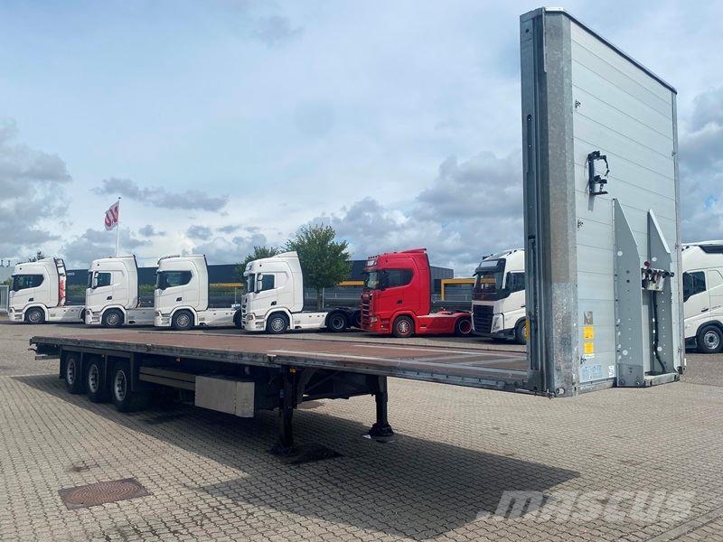 Schmitz 3-aks Mega trailer Vlakke laadvloeren