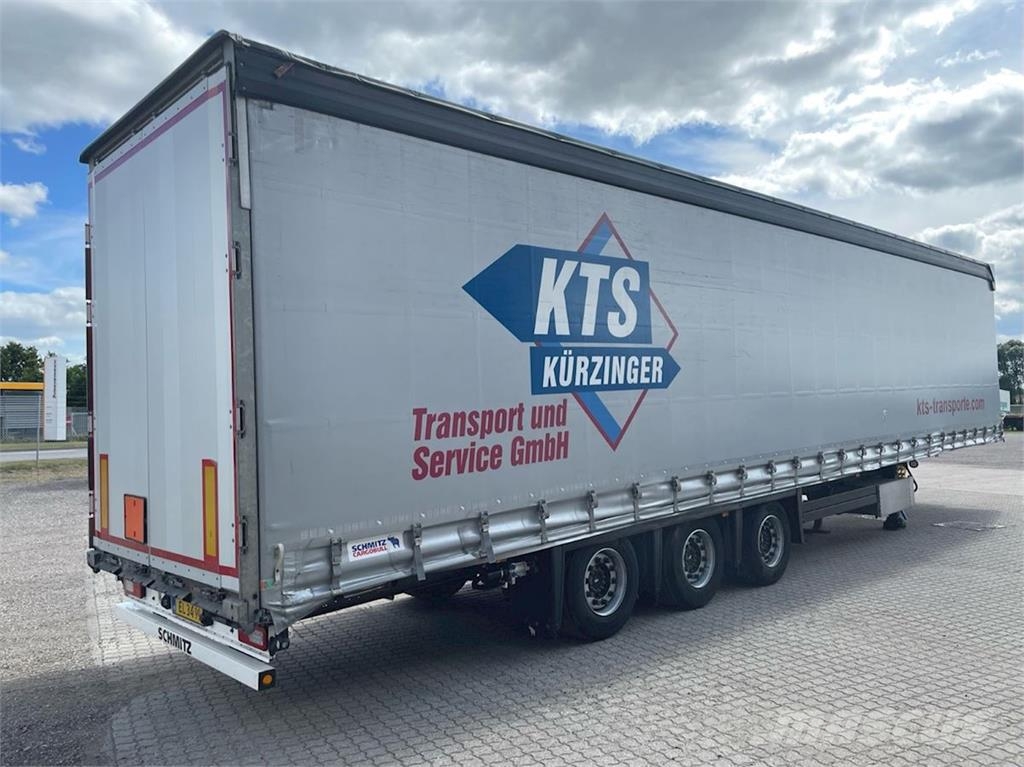 Schmitz 3-aks Mega trailer Vlakke laadvloeren