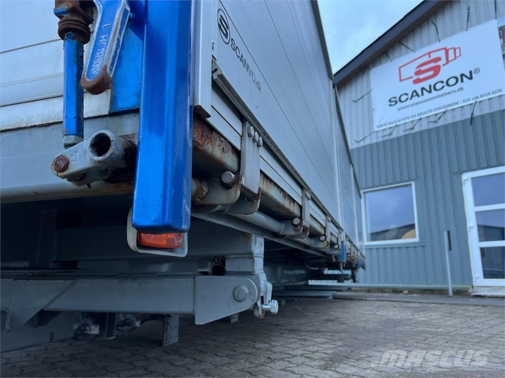 SVF tiplads ramme med cylinder fra Scania 8x2 مقطورات قلابة