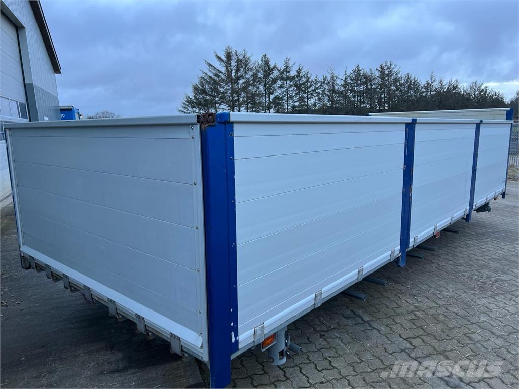 SVF tiplads ramme med cylinder fra Scania 8x2 مقطورات قلابة
