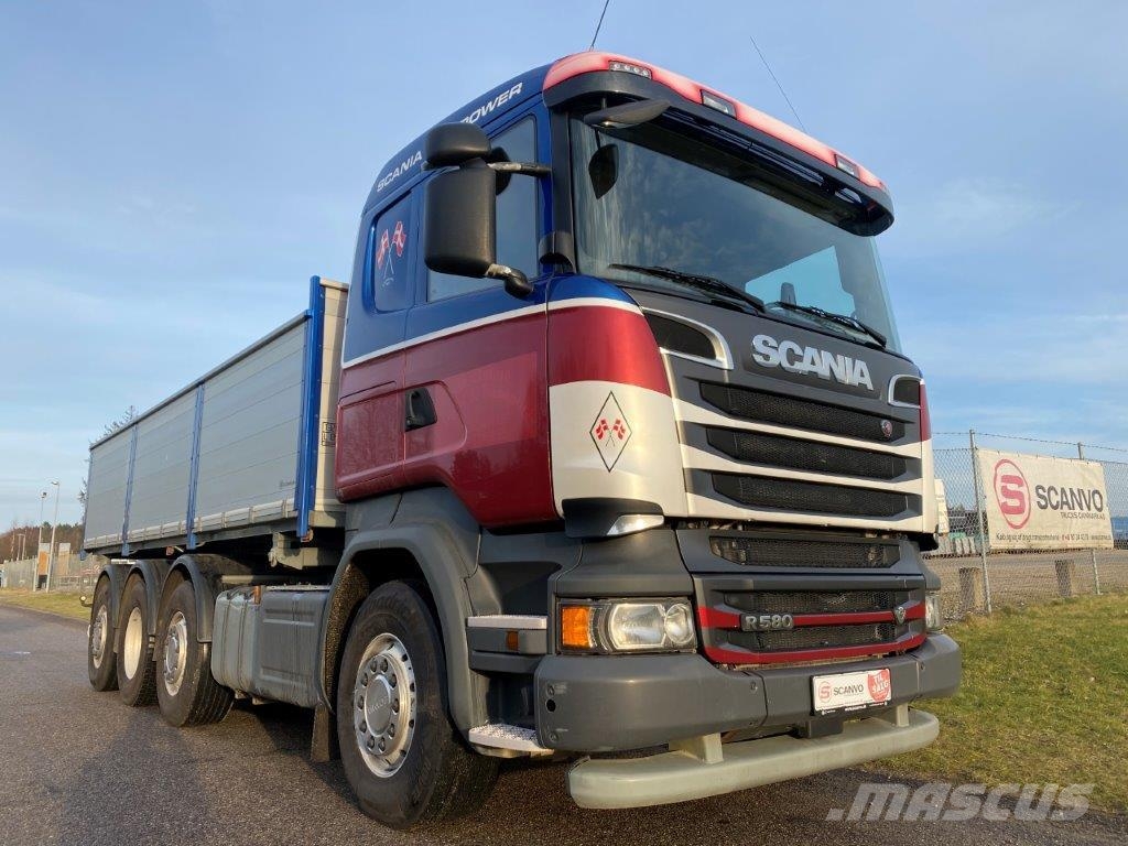 SVF tiplads ramme med cylinder fra Scania 8x2 مقطورات قلابة