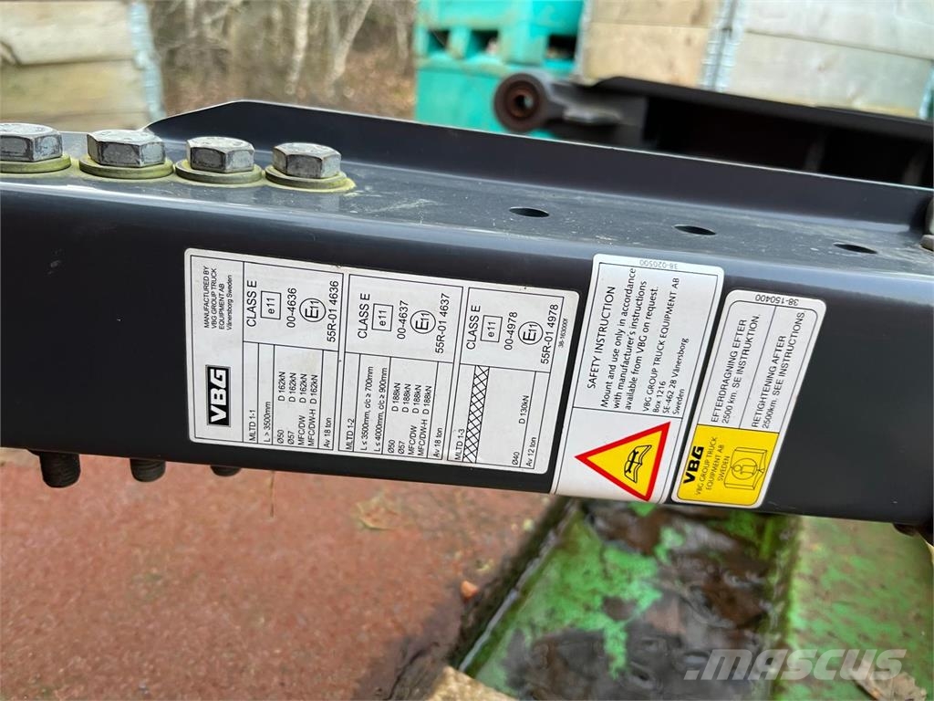 VBG MLTD 1-1 + MLTD 1-2 trækstang Коммерческий транспорт - Другие