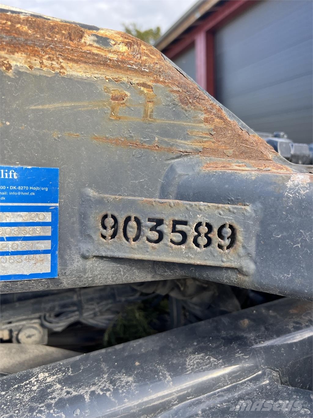 Volvo FE 320 - HMF 1320K3 케이블 리프트 탈착식 트럭