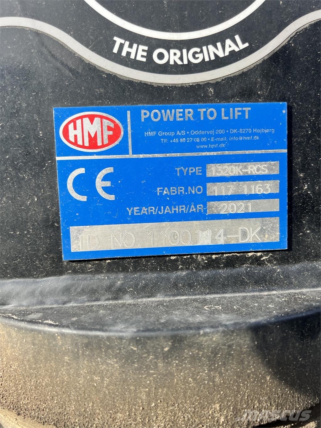 Volvo FE 320 - HMF 1320K3 케이블 리프트 탈착식 트럭