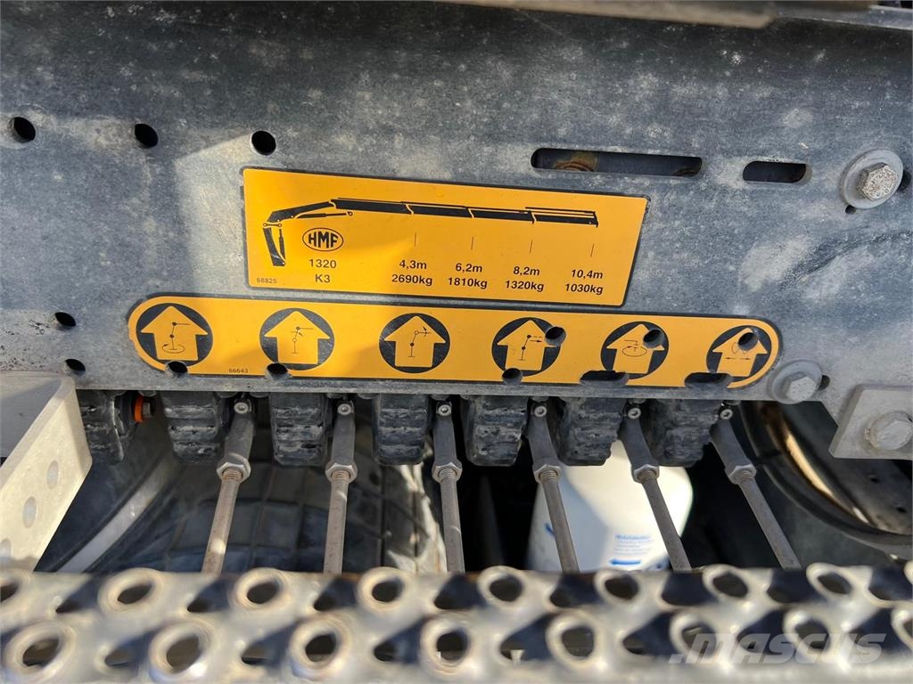 Volvo FE 320 - HMF 1320K3 케이블 리프트 탈착식 트럭