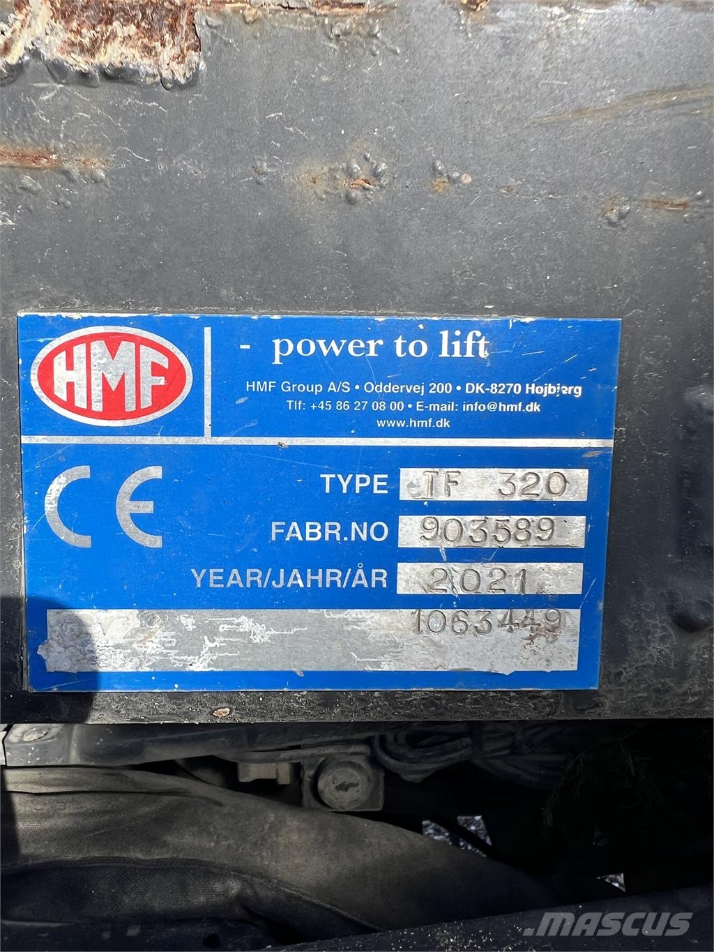 Volvo FE320 - HMF 1320K3 Kabelløft lastebiler