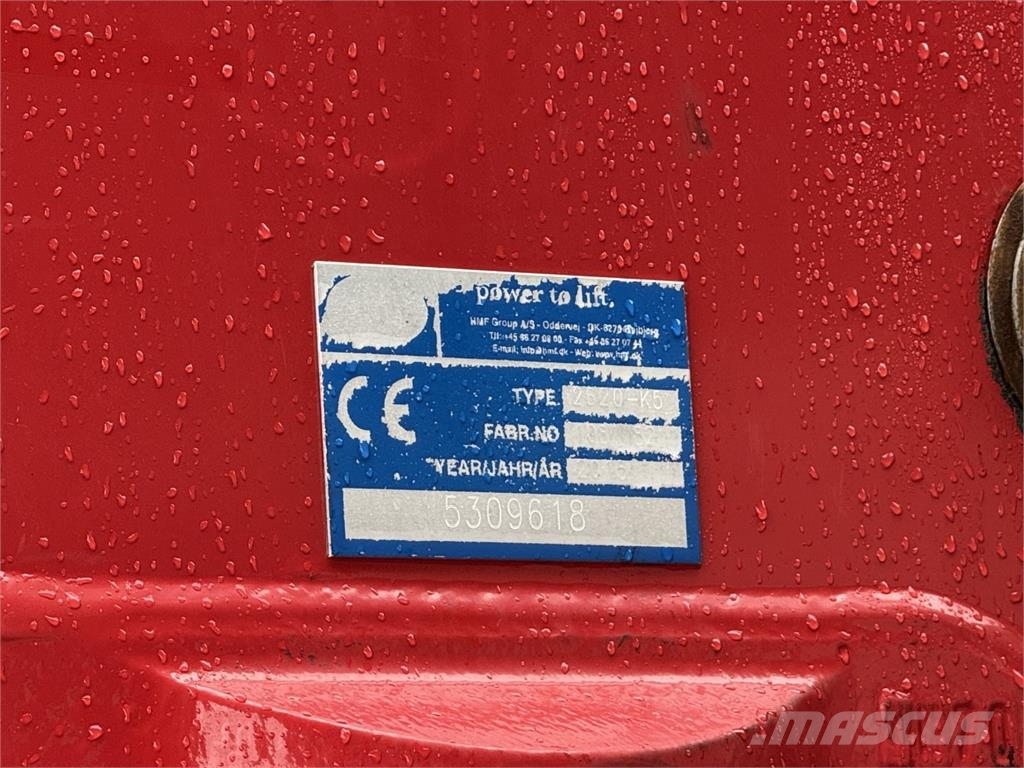 Volvo FH540 - HMF 2620K5 Absetzkipper