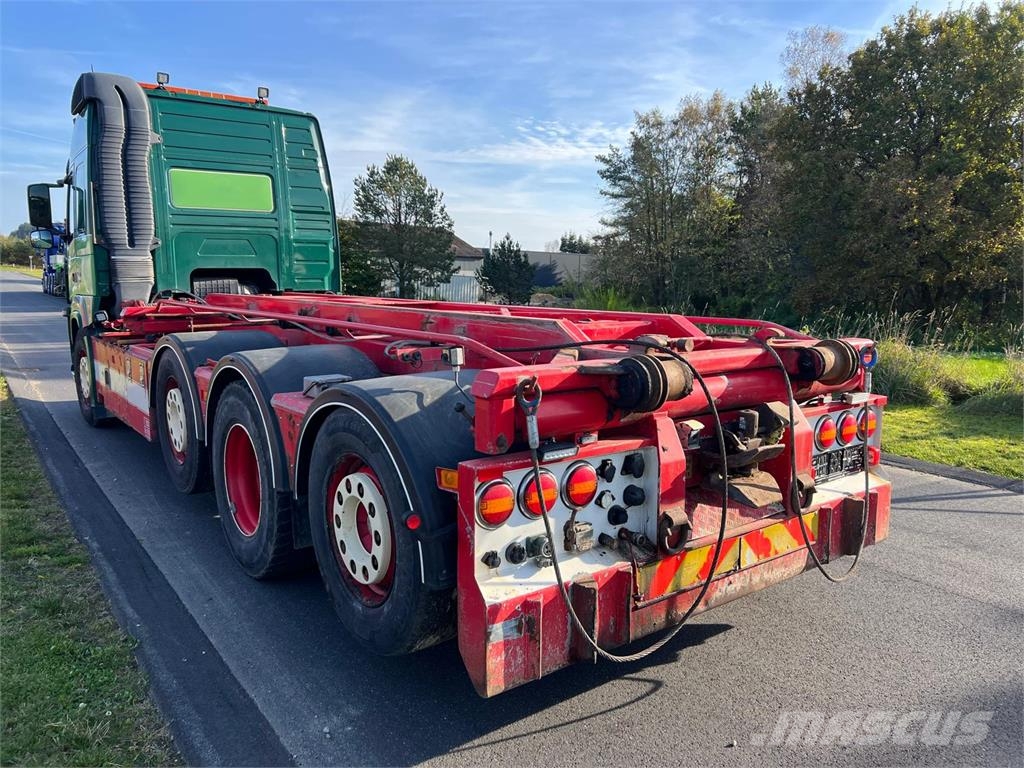 Volvo FM500 8x2*6 rigid pusher-tag tridem Lanový nosič kontajnerov