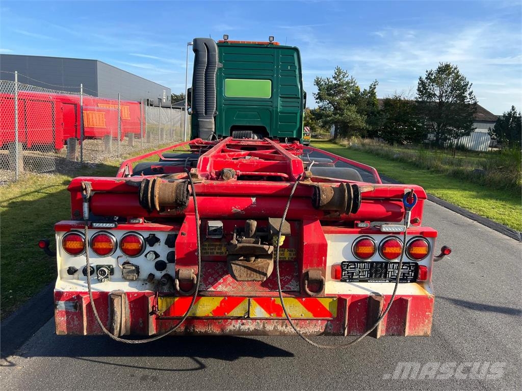 Volvo FM500 8x2*6 rigid pusher-tag tridem Lanový nosič kontajnerov