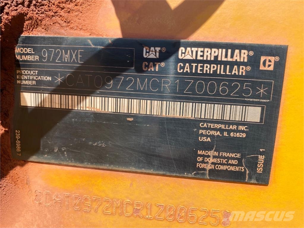 CAT 972 مكونات أخرى