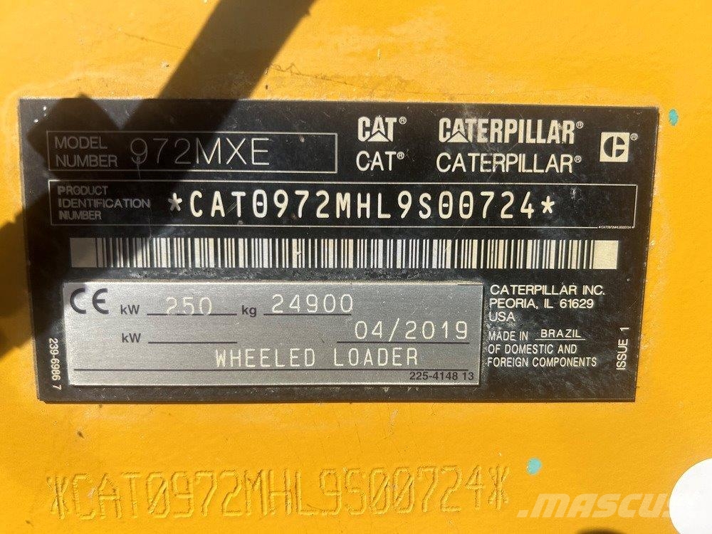 CAT 972MXE Други компоненти