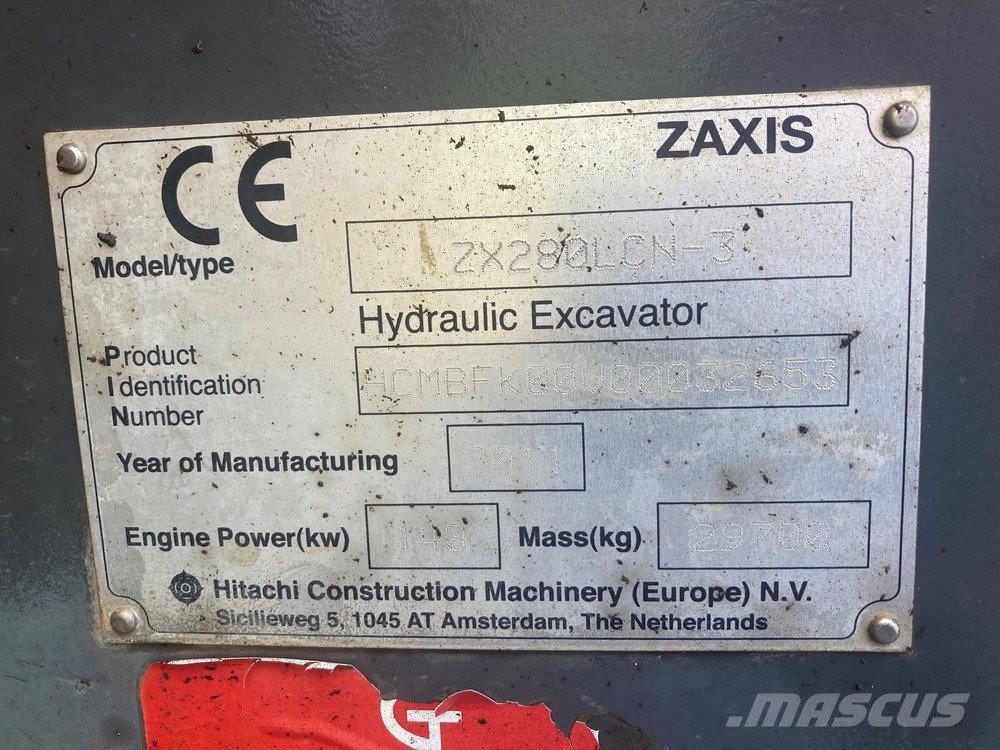  HITA ZX280LCH-3 その他部品