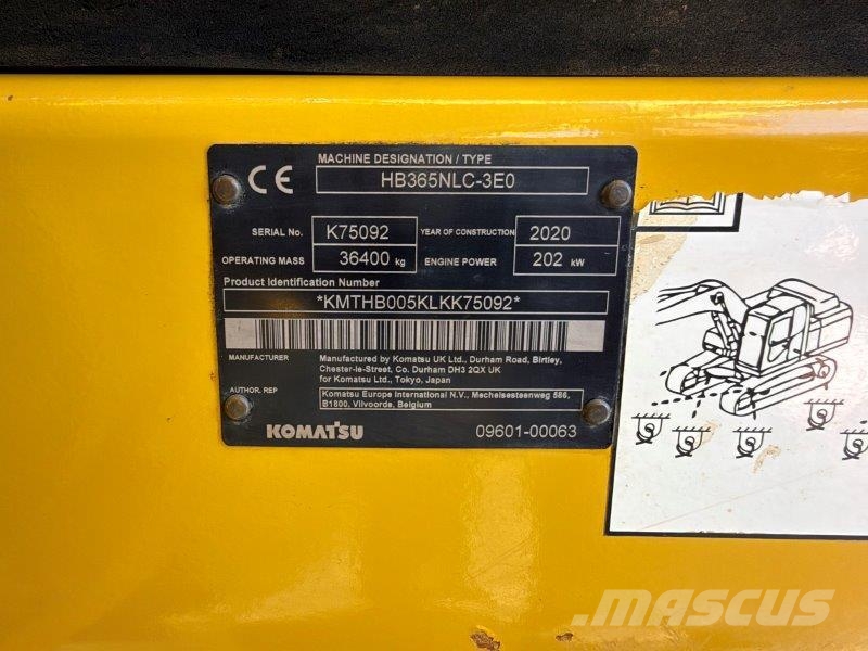 Komatsu HB365NLC-3E0 Andere Zubehörteile