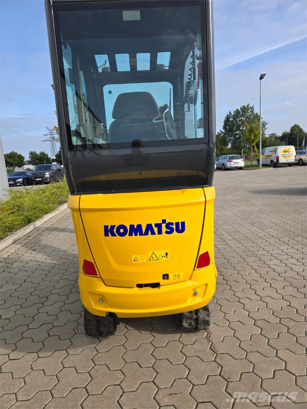Komatsu PC17R-5 مكونات أخرى