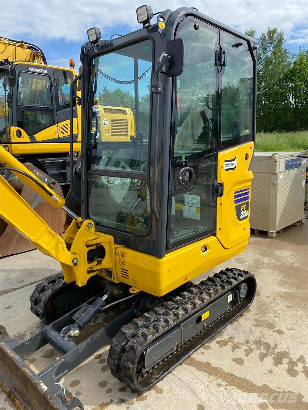 Komatsu PC20R-5 Drugi deli