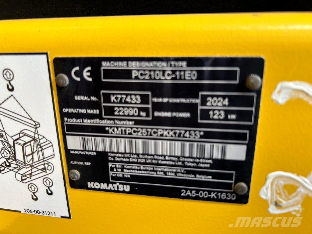 Komatsu PC210LC-11E0 Andre komponenter