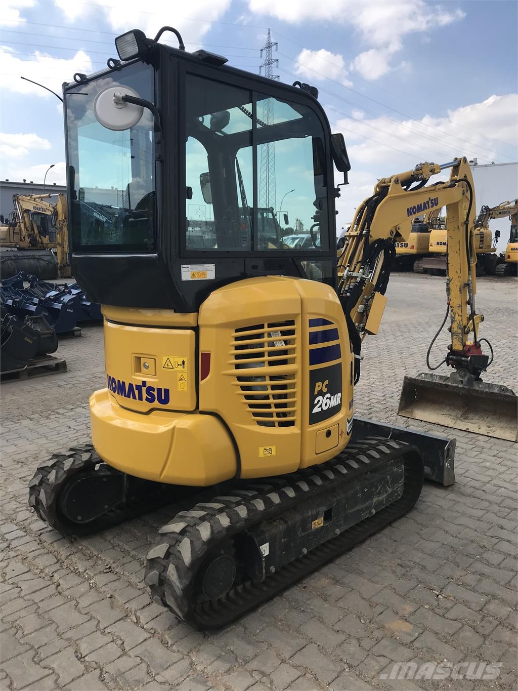 Komatsu PC26MR-5 Ostale komponente za građevinarstvo
