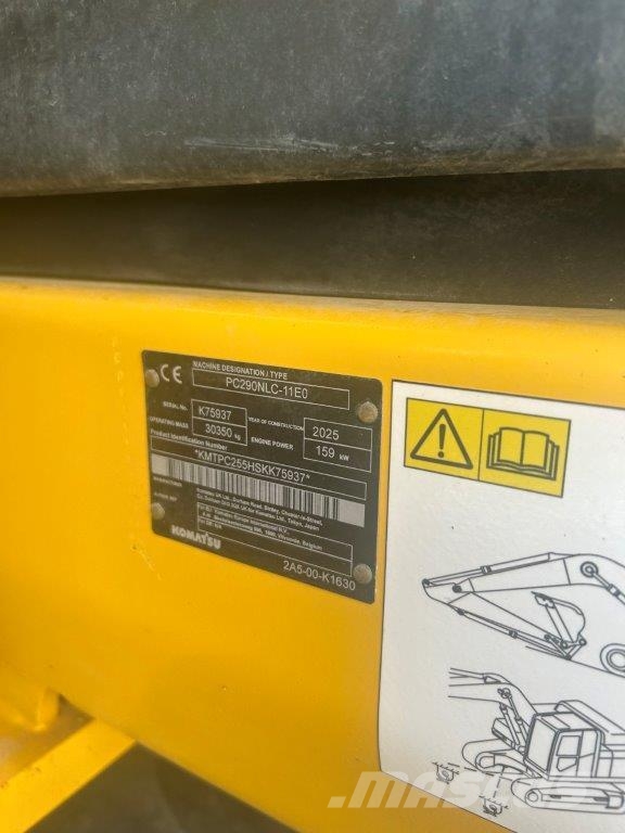Komatsu PC290NLC-11E0 其他組件