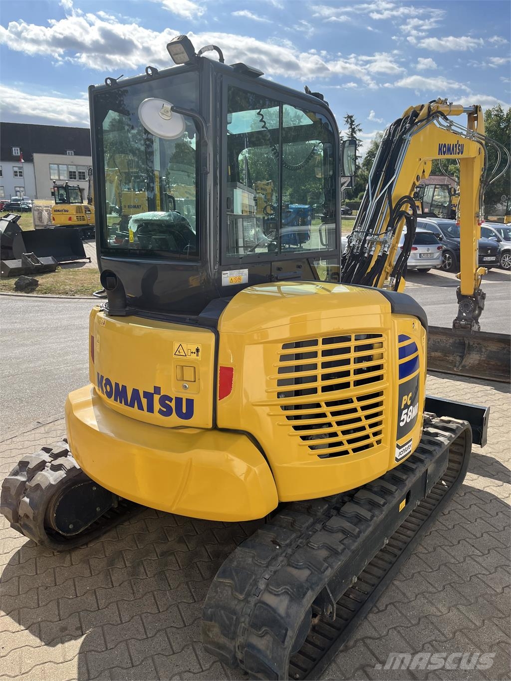 Komatsu PC58MR-5E0 Ostatní komponenty