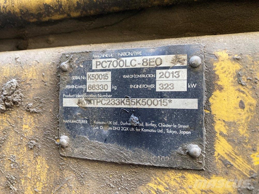 Komatsu PC700LC-8 Ostatní komponenty