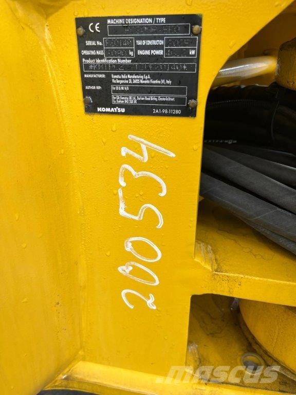 Komatsu PC80MR-5E0 Otros componentes
