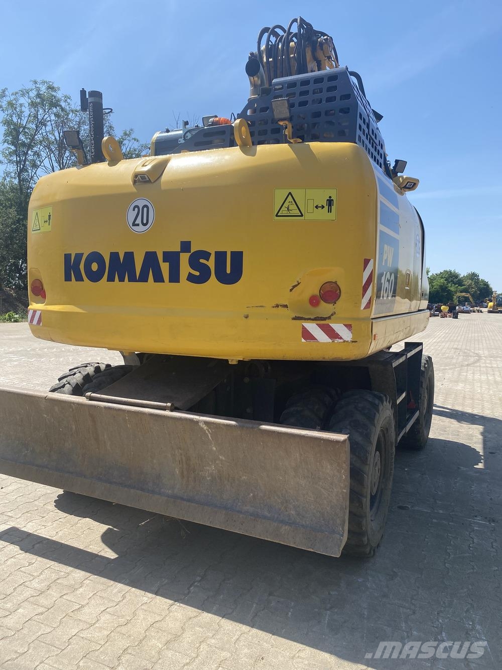 Komatsu PW160-11 Ďalšie komponenty