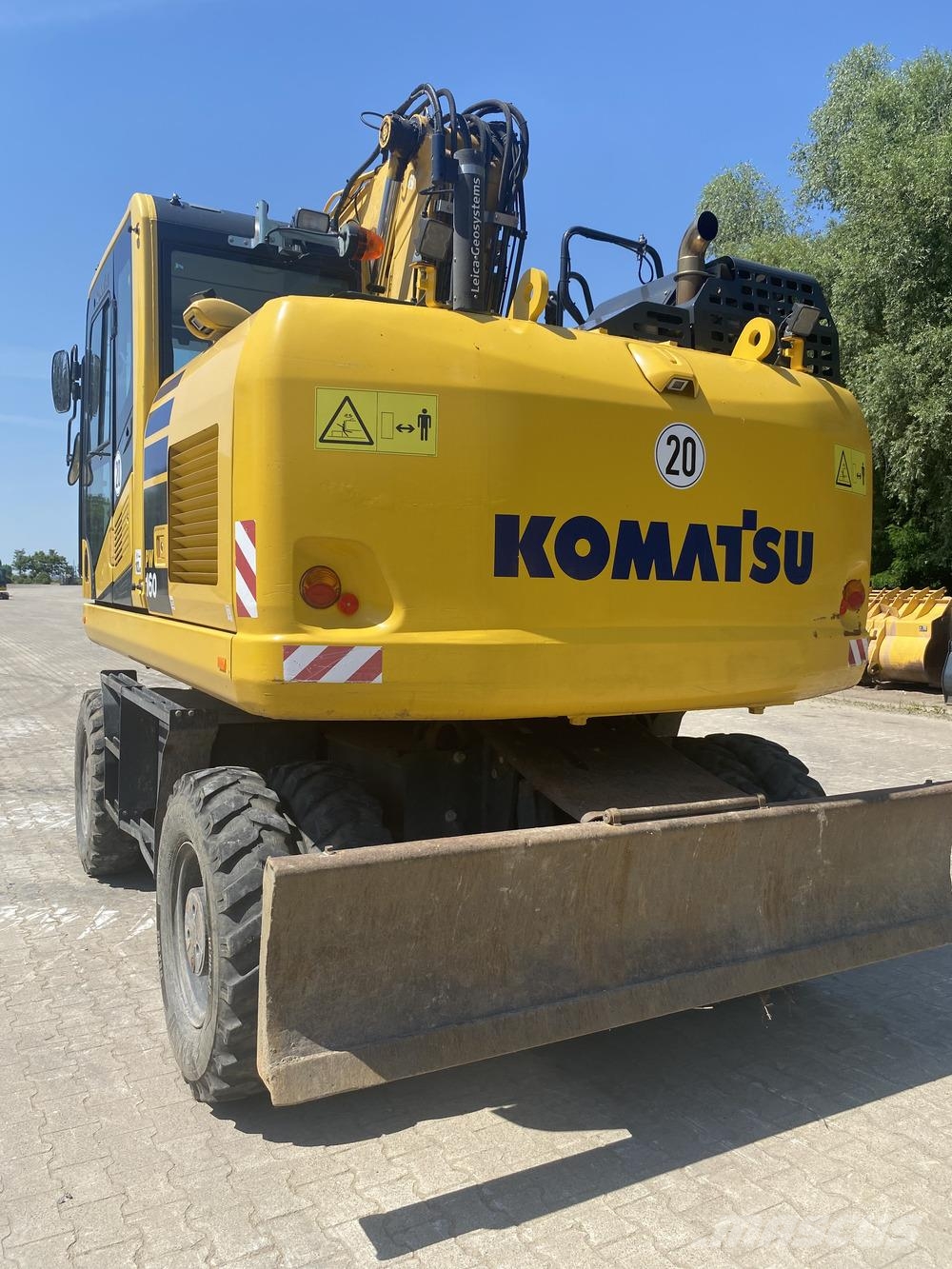 Komatsu PW160-11 Ďalšie komponenty