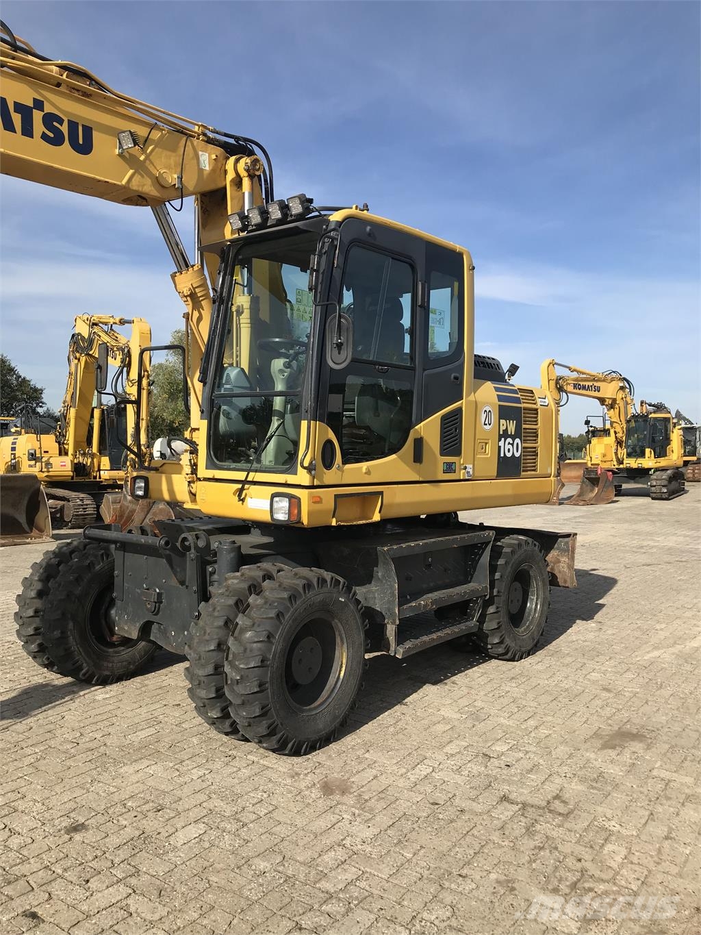 Komatsu PW160-8 其他組件