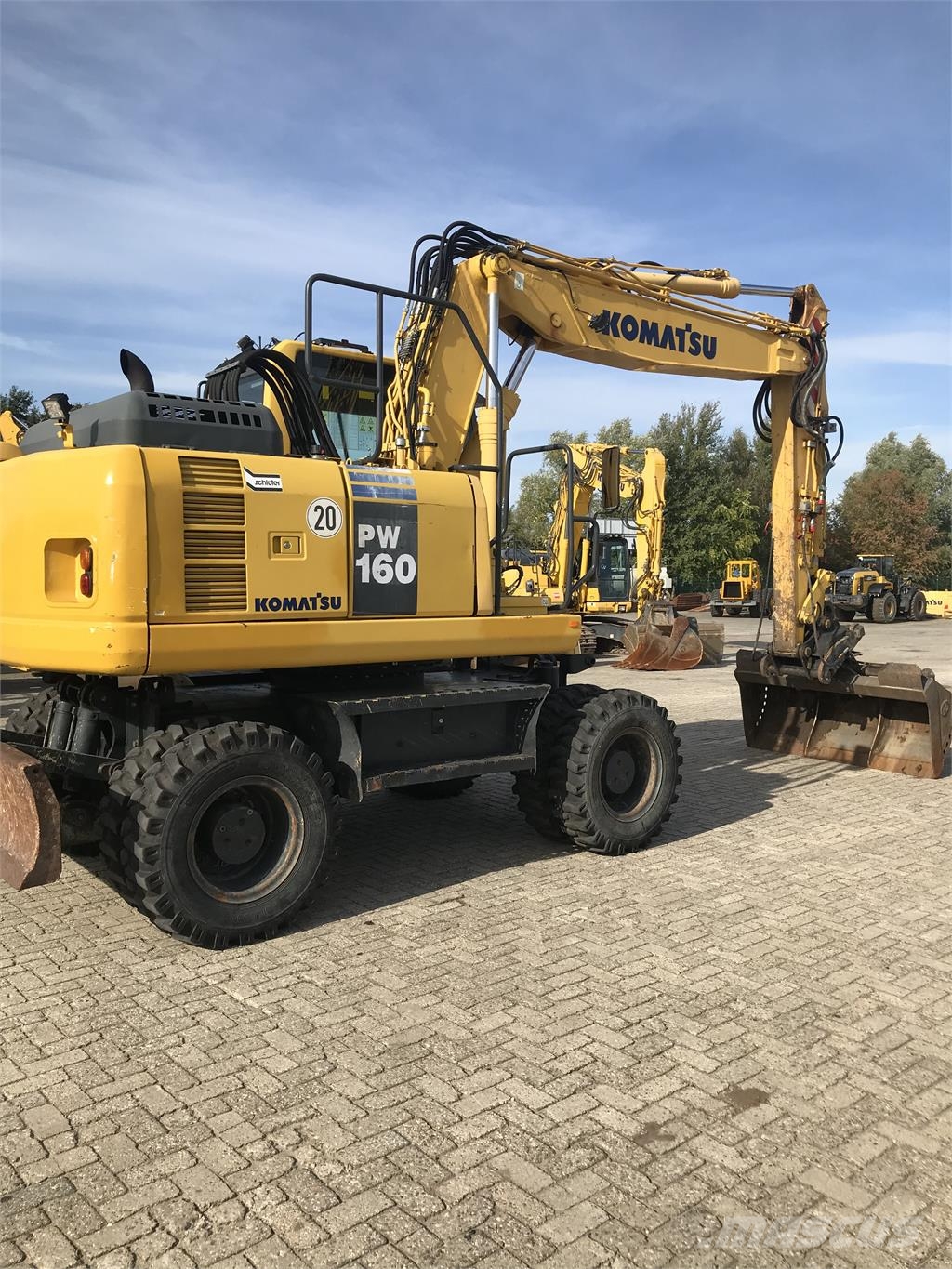 Komatsu PW160-8 其他組件